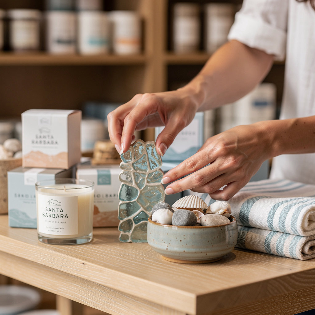 Only in Santa Barbara shop located near Hilton Beachfront Resort and State Street Promenade attractions